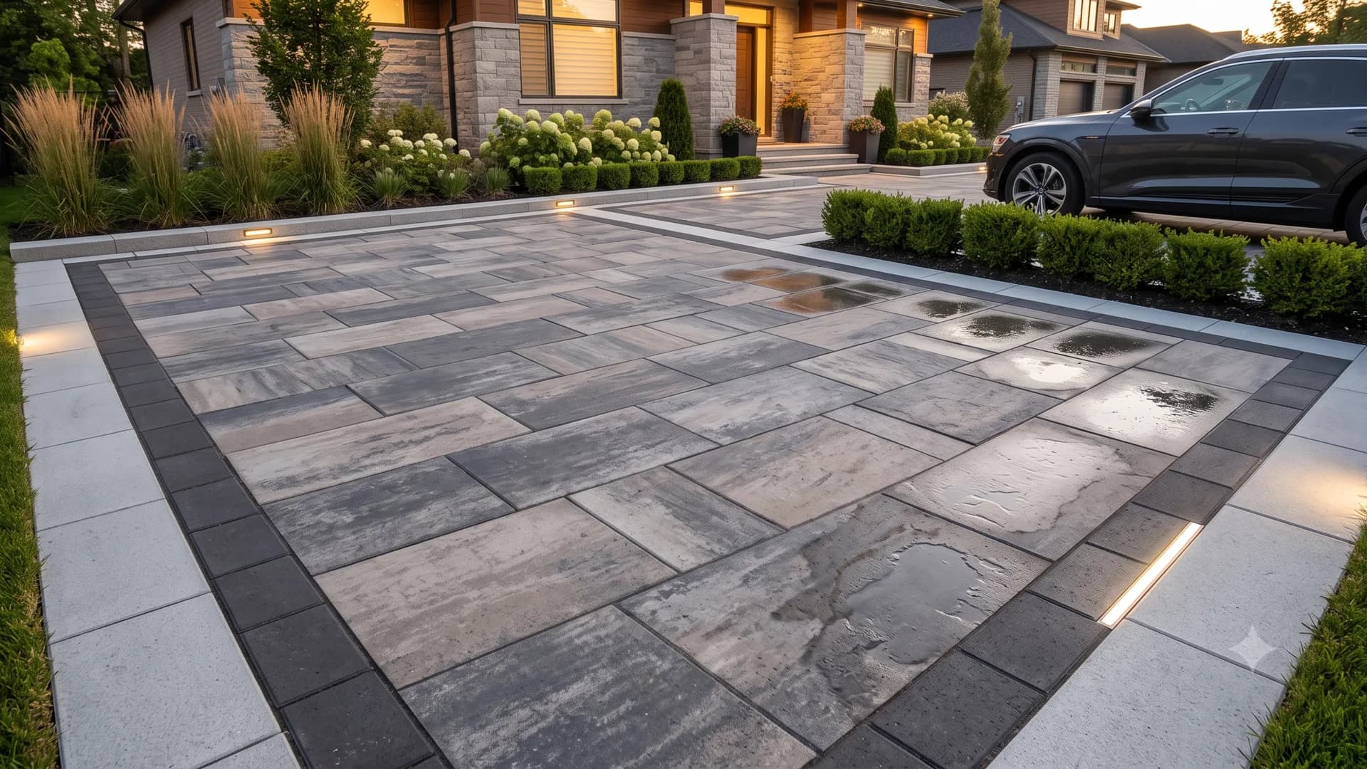 Interlock Driveway Designs We’re Loving Right Now