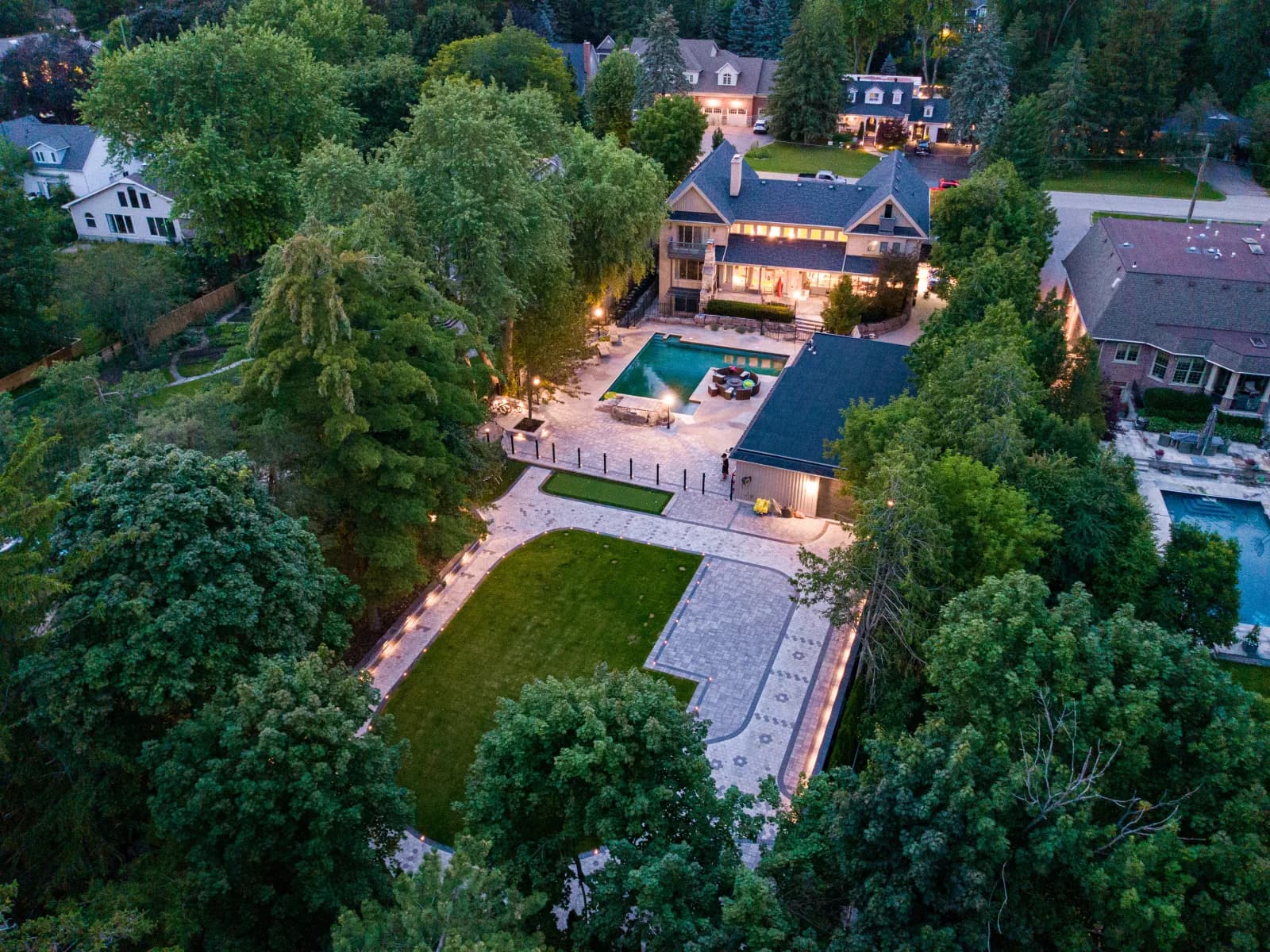 Markham Estate — landscaping project in Markham, ON