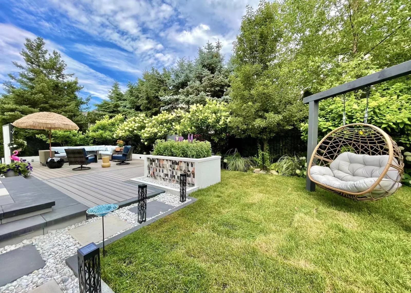 Landscaping work in Newmarket