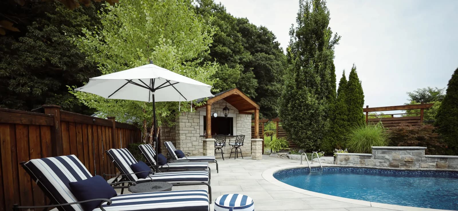 Recent landscaping in Richmond Hill
